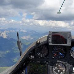 Flugwegposition um 14:01:02: Aufgenommen in der Nähe von Radmer, 8795, Österreich in 2734 Meter